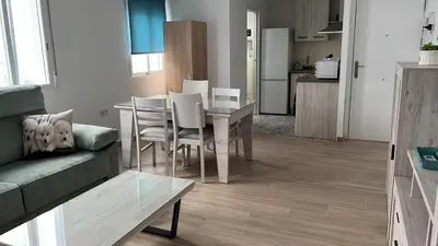 Una cocina o zona de cocina en Apartamento El Rinconcito del Chache
