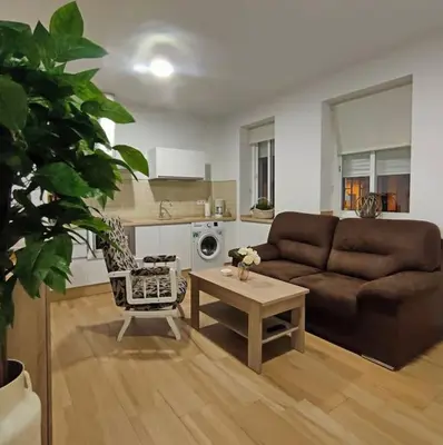 Zona de estar de Apartamento Acerota, con parking gratuito