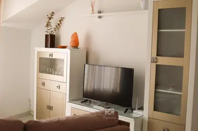 Una televisión o centro de entretenimiento en Hospedium DLJ Arjona Centro II
