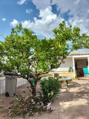 Jardín al aire libre en Casa rural la casa del Conde