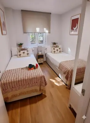 Cama o camas de una habitación en Apartamento la Marquesa