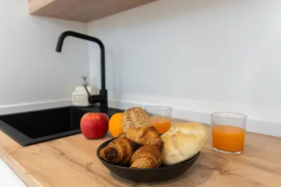 Comida en o cerca de este apartamento