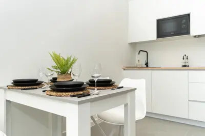 Una cocina o zona de cocina en La Magdalena I y II