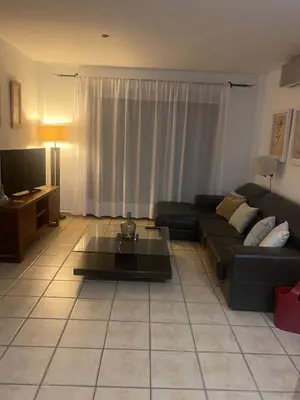 Zona de estar de Casa Los Encinares