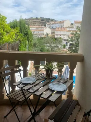 Un balcón o terraza de Casa Los Encinares