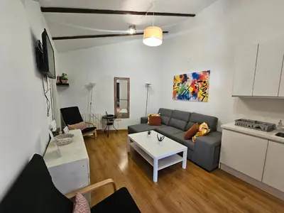 Zona de estar de San Fernando 27 Ático