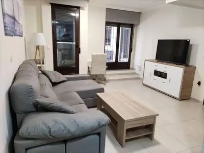 Una televisión o centro de entretenimiento en La Casita del Mirador