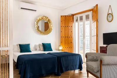 Cama o camas de una habitación en Lepanto Premium Apartments
