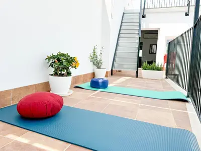 Un balcón o terraza de El Jardín de Castillo - Calma y Slow life