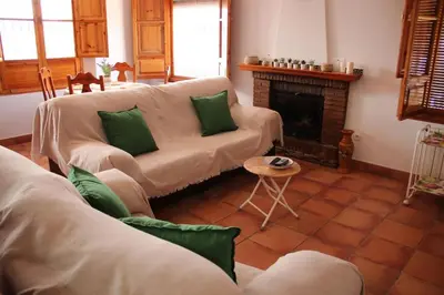 Zona de estar de Casa Rural Lomillas de Canca