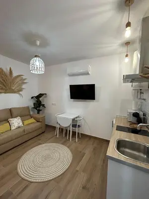 Una cocina o zona de cocina en Apartamentos Casa el Gorras