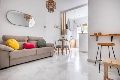 Zona de estar de The Hercules Home