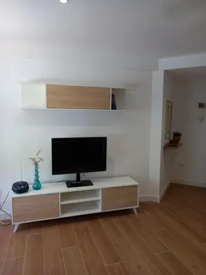 Una televisión o centro de entretenimiento en Apartamento_Santa Isabel