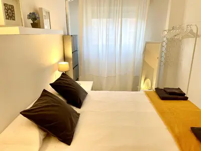 Cama o camas de una habitación en La Pera Jaén