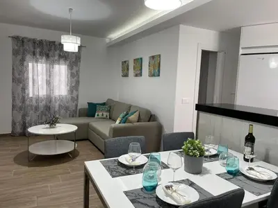 Zona de estar de Apartamento del Agua