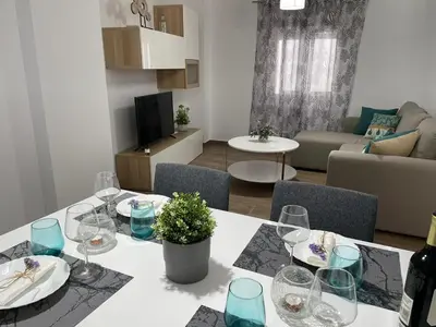 Zona de estar de Apartamento del Agua