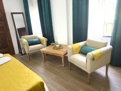 Cama o camas de una habitación en Casita zamudio