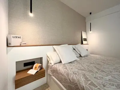 Cama o camas de una habitación en Suite Deluxe Gondomar
