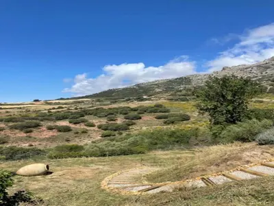 Paisaje cerca de esta villa