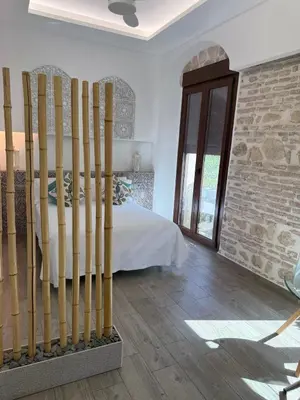 Cama o camas de una habitación en La Muralla de San Fernando de Córdoba