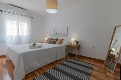 Cama o camas de una habitación en Apartamento Rodriguez