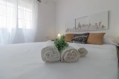 Cama o camas de una habitación en Apartamento Rodriguez