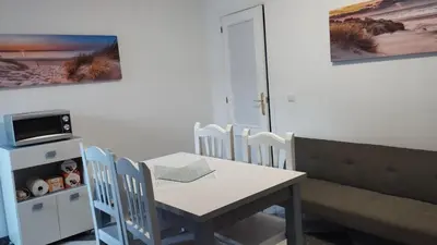 Una cocina o zona de cocina en Piso Palomino