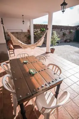 Un patio o zona al aire libre en Piedras Vivas