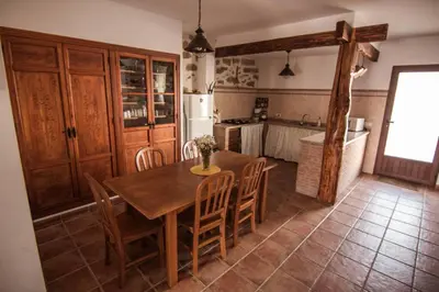 Una cocina o zona de cocina en Piedras Vivas