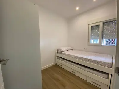 Cama o camas de una habitación en Central and cozy apartment in Seville