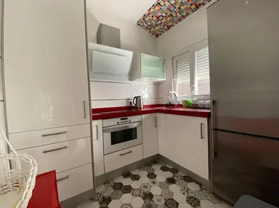 Una cocina o zona de cocina en Central and cozy apartment in Seville