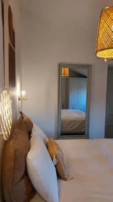 Cama o camas de una habitación en El Paraíso Perdido