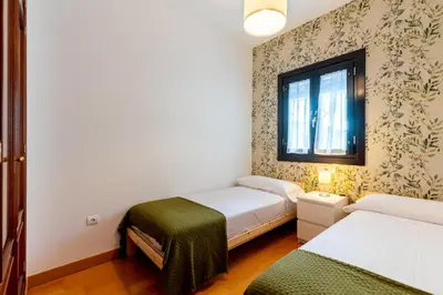 Cama o camas de una habitación en Center of Seville! Luxury apartment in Sevillian Manor House!