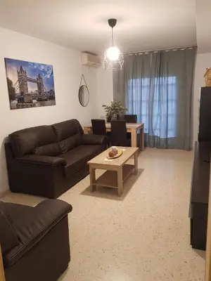 Zona de estar de APARTAMENTo ENCANTADOR