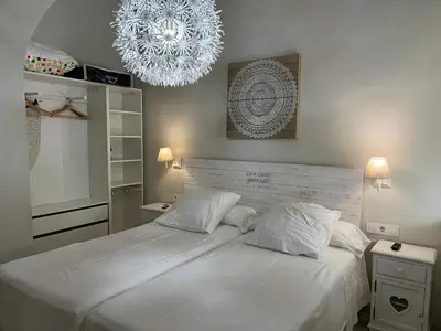 Cama o camas de una habitación en Aljara Mezquita