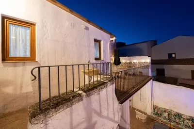 Un balcón o terraza de Pintoresco Alojamiento Rural La Camarilla