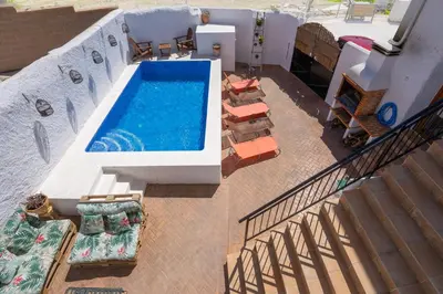 Piscina en o cerca de Pintoresco Alojamiento Rural La Camarilla