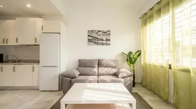 Una cocina o zona de cocina en Lovely apt in the city center - 15m walk Giralda