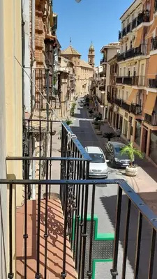 Un balcón o terraza de Piso en el Centro de Antequera