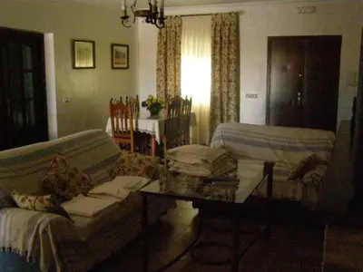 Zona de estar de Casa Rural el Pinar en Posadas Córdoba