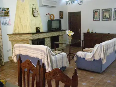Zona de estar de Casa Rural el Pinar en Posadas Córdoba