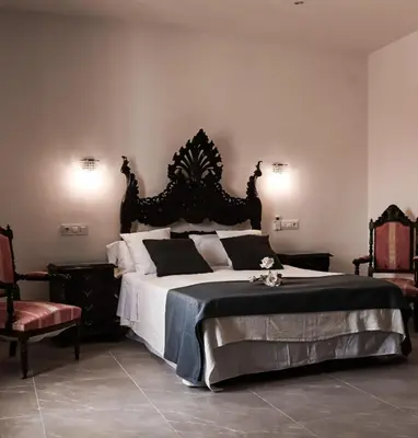 Cama o camas de una habitación en CASA DE LA SEÑORA