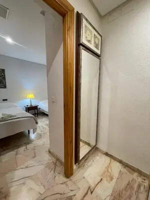 Cama o camas de una habitación en Apartamento Palmones