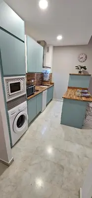 Una cocina o zona de cocina en Apto Lux Sevilla