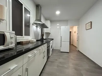 Una cocina o zona de cocina en Apartamento Puerta San Jose
