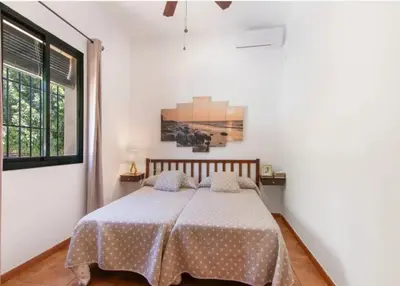 Cama o camas de una habitación en VILLA DURÁN ESTEBAN