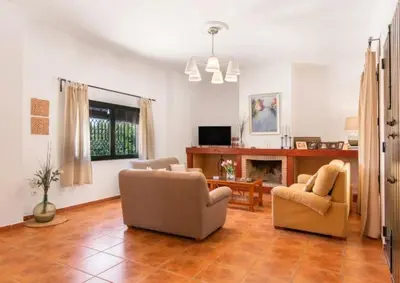 Una televisión o centro de entretenimiento en VILLA DURÁN ESTEBAN