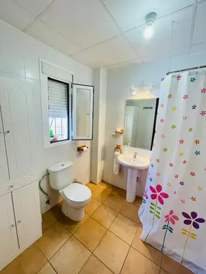 Un baño de Casita en el Paraíso