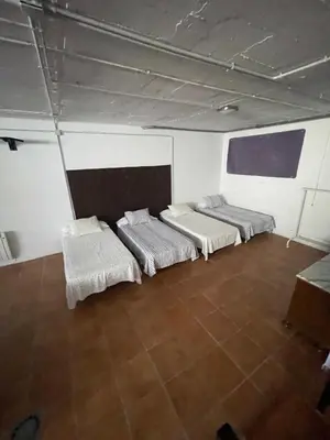 Cama o camas de una habitación en Casita en el Paraíso