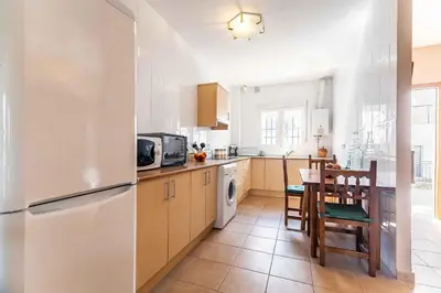 Una cocina o zona de cocina en Casita en el Paraíso